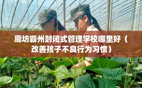 廊坊霸州封闭式管理学校哪里好（改善孩子不良行为习惯）