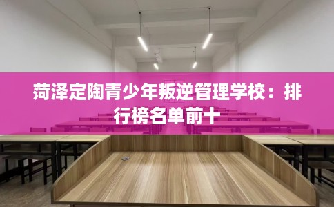 菏泽定陶青少年叛逆管理学校：排行榜名单前十