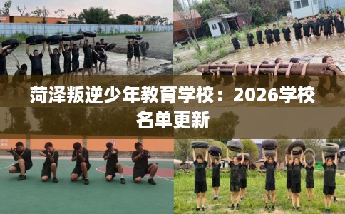 菏泽叛逆少年教育学校：2026学校名单更新