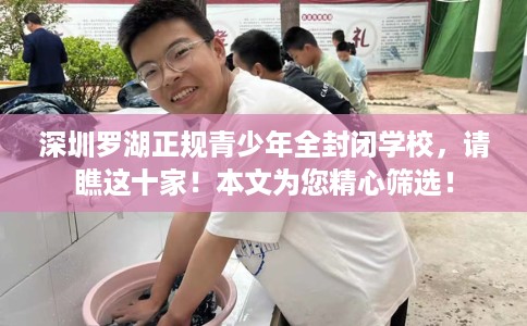 深圳罗湖正规青少年全封闭学校，请瞧这十家！本文为您精心筛选！