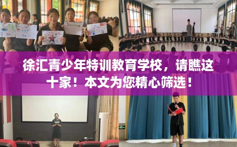 徐汇青少年特训教育学校，请瞧这十家！本文为您精心筛选！