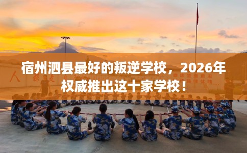 宿州泗县最好的叛逆学校，2026年权威推出这十家学校！