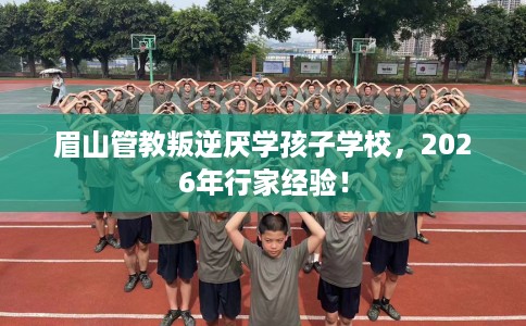 眉山管教叛逆厌学孩子学校，2026年行家经验！