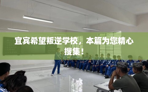 宜宾希望叛逆学校，本篇为您精心搜集！