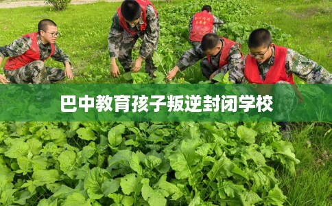 巴中教育孩子叛逆封闭学校