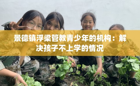 景德镇浮梁管教青少年的机构：解决孩子不上学的情况
