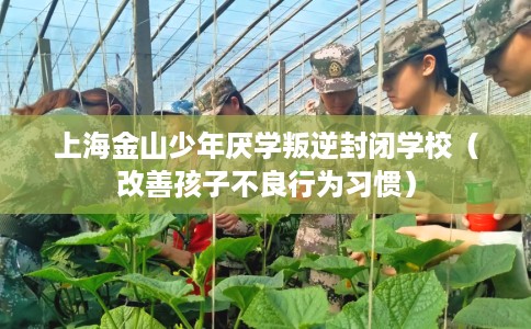 上海金山少年厌学叛逆封闭学校（改善孩子不良行为习惯）