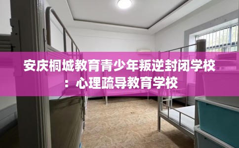 安庆桐城教育青少年叛逆封闭学校：心理疏导教育学校
