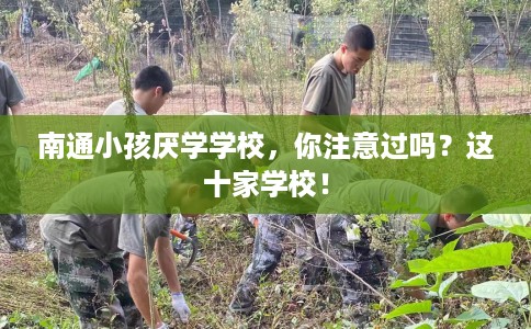 南通小孩厌学学校，你注意过吗？这十家学校！