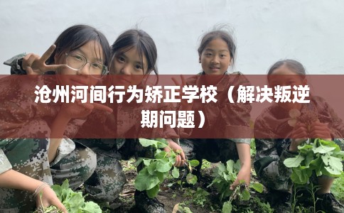 沧州河间行为矫正学校（解决叛逆期问题）