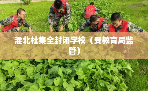 淮北杜集全封闭学校（受教育局监管）