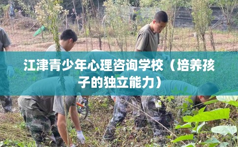 江津青少年心理咨询学校（培养孩子的独立能力）