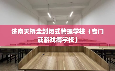 济南天桥全封闭式管理学校（专门戒游戏瘾学校）