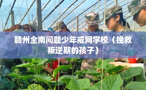 赣州全南问题少年戒网学校（挽救叛逆期的孩子）