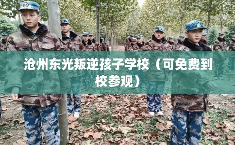 沧州东光叛逆孩子学校（可免费到校参观）