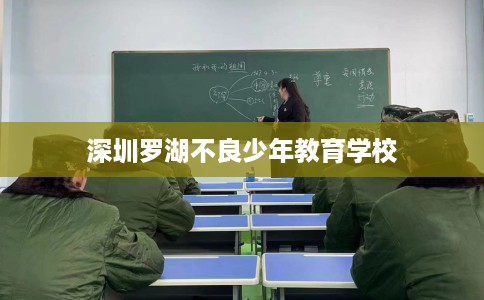 深圳罗湖不良少年教育学校