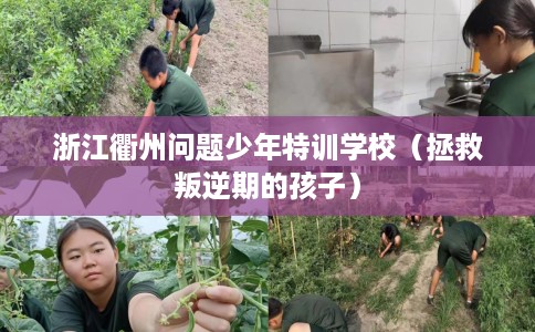 浙江衢州问题少年特训学校（拯救叛逆期的孩子）