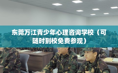 东莞万江青少年心理咨询学校（可随时到校免费参观）