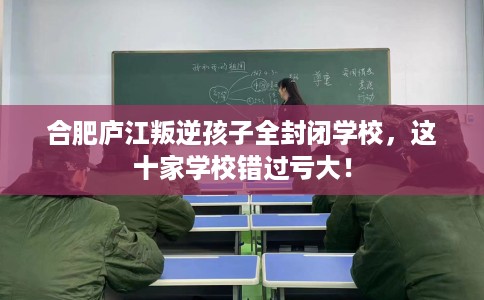 合肥庐江叛逆孩子全封闭学校，这十家学校错过亏大！