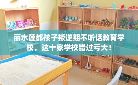 丽水莲都孩子叛逆期不听话教育学校，这十家学校错过亏大！