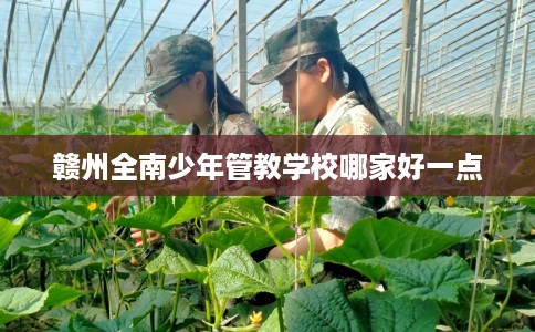 赣州全南少年管教学校哪家好一点