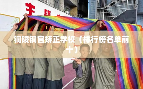 铜陵铜官矫正学校(排行榜名单前十) 铜陵铜官矫正学校(排行榜名单前十)