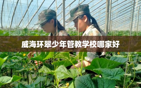 威海环翠少年管教学校哪家好