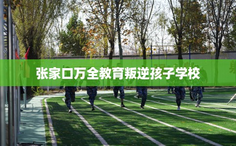 张家口万全教育叛逆孩子学校