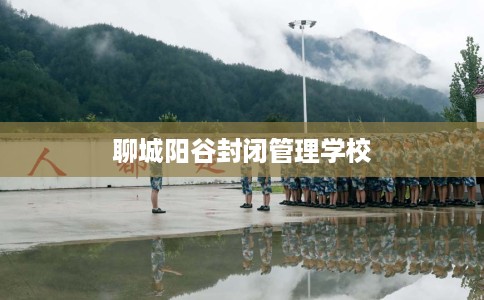 聊城阳谷封闭管理学校