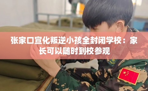 张家口宣化叛逆小孩全封闭学校：家长可以随时到校参观