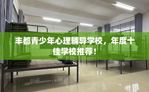 丰都青少年心理辅导学校，年度十佳学校推荐！