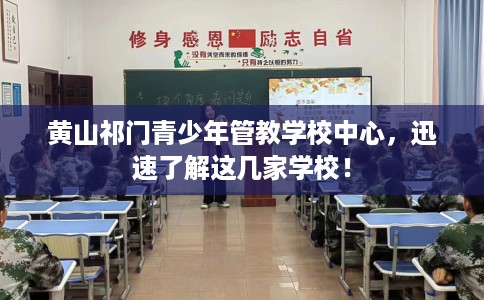 黄山祁门青少年管教学校中心，迅速了解这几家学校！