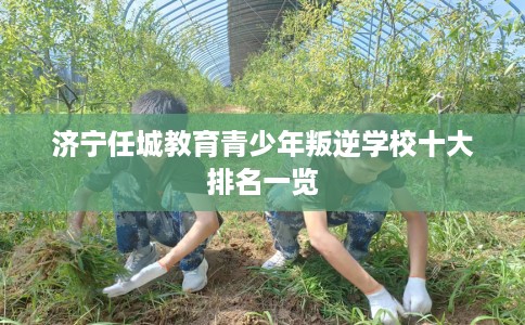济宁任城教育青少年叛逆学校十大排名一览