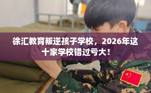 徐汇教育叛逆孩子学校,2026年这十家学校错过亏大! 徐汇教育叛逆孩子学校,2026年这十家学校错过亏大!