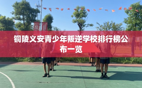 铜陵义安青少年叛逆学校排行榜公布一览