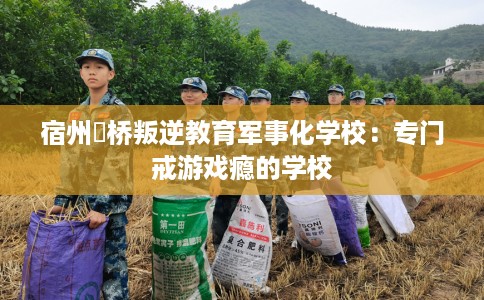 宿州埇桥叛逆教育军事化学校:专门戒游戏瘾的学校 宿州埇桥叛逆教育军事化学校:专门戒游戏瘾的学校