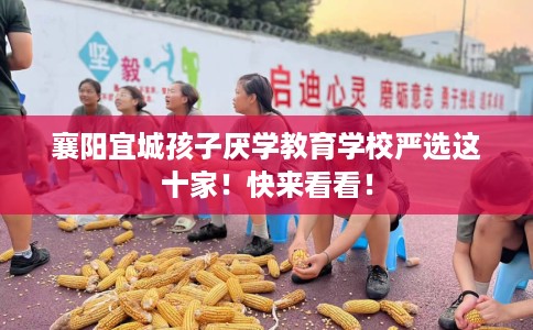 襄阳宜城孩子厌学教育学校严选这十家！快来看看！