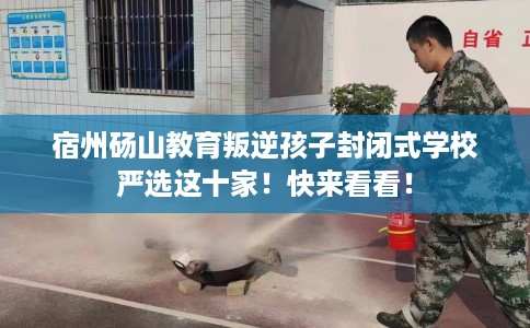 宿州砀山教育叛逆孩子封闭式学校严选这十家!快来看看! 宿州砀山教育叛逆孩子封闭式学校严选这十家!快来看看!