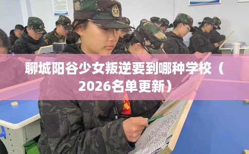 聊城阳谷少女叛逆要到哪种学校(2026名单更新) 聊城阳谷少女叛逆要到哪种学校(2026名单更新)