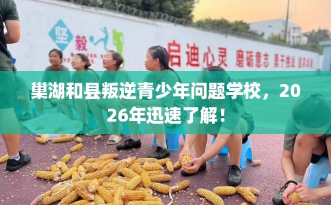 巢湖和县叛逆青少年问题学校，2026年迅速了解！