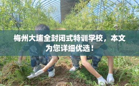 梅州大埔全封闭式特训学校，本文为您详细优选！