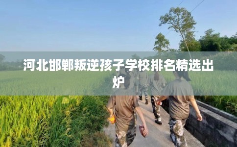 河北邯郸叛逆孩子学校排名精选出炉