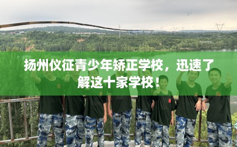 扬州仪征青少年矫正学校，迅速了解这十家学校！