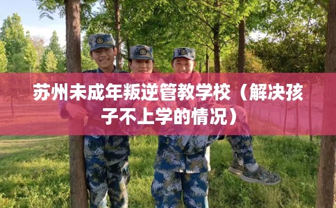 苏州未成年叛逆管教学校（解决孩子不上学的情况）