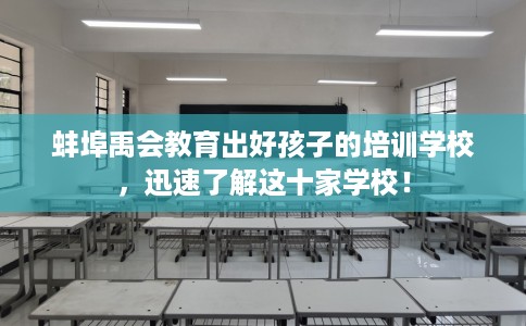 蚌埠禹会教育出好孩子的培训学校，迅速了解这十家学校！