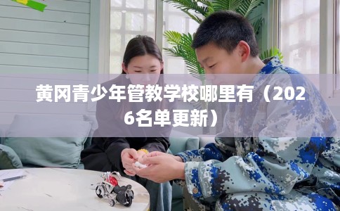 黄冈青少年管教学校哪里有(2026名单更新) 黄冈青少年管教学校哪里有(2026名单更新)