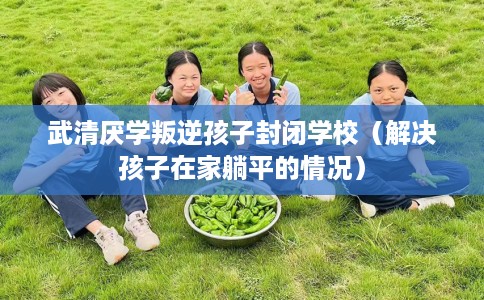 武清厌学叛逆孩子封闭学校（解决孩子在家躺平的情况）