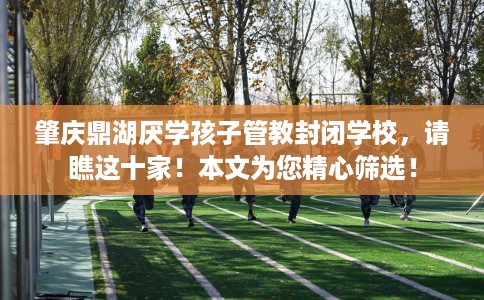 肇庆鼎湖厌学孩子管教封闭学校,请瞧这十家!本文为您精心筛选! 肇庆鼎湖厌学孩子管教封闭学校,请瞧这十家!本文为您精心筛选!