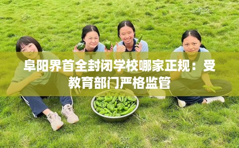 阜阳界首全封闭学校哪家正规：受教育部门严格监管