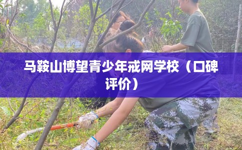 马鞍山博望青少年戒网学校(口碑评价) 马鞍山博望青少年戒网学校(口碑评价)